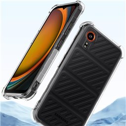 Techsuit - Silicone transparent antichoc - Samsung Galaxy Xcover7 - Transparent