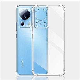 Techsuit - Silicone transparent antichoc - Xiaomi 13 Lite - Transparent