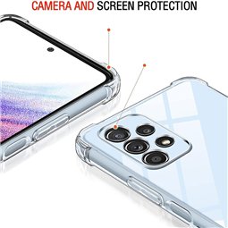 Techsuit - Silicone transparent antichoc - Xiaomi Poco C40 - Transparent
