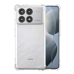 Techsuit - Silicone transparent antichoc - Xiaomi Poco F6 Pro - Transparent