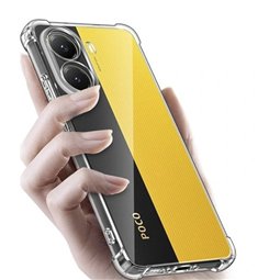 Techsuit - Silicone transparent antichoc - Xiaomi Poco X7 Pro - Transparent