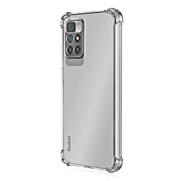 Techsuit - Silicone transparent antichoc - Xiaomi Redmi 10 / Redmi 10 2022 - Transparent