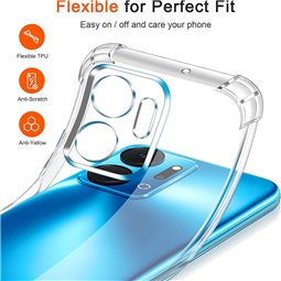 Techsuit - Silicone transparent antichoc - Xiaomi Redmi 10 5G - Transparent