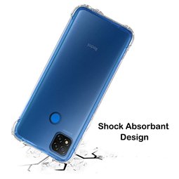 Techsuit - Silicone transparent antichoc - Xiaomi Redmi 9C / Redmi 9C NFC - Transparent