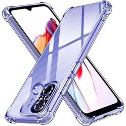 Techsuit - Silicone transparent antichoc - Xiaomi Redmi 12C - Transparent