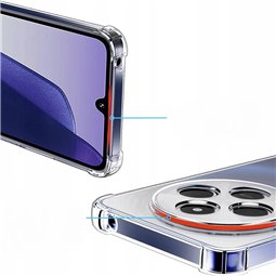 Techsuit - Silicone transparent antichoc - Xiaomi Redmi 14C / Poco C75 - Transparent