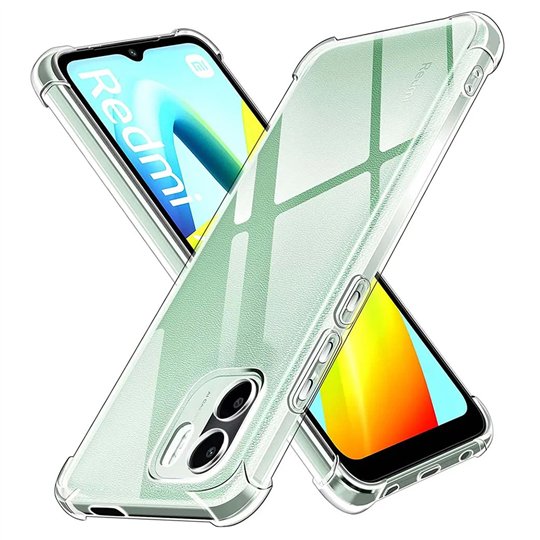 Techsuit - Silicone transparent antichoc - Xiaomi Redmi A1 / A2 - Transparent Techsuit - Silicone transparent antichoc - Xiaomi Redmi A1 / A2 - Transparent