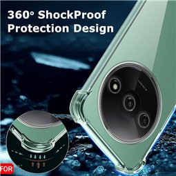 Techsuit - Silicone transparent antichoc - Xiaomi Redmi A3 / Redmi A3x - Transparent