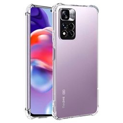 Techsuit - Silicone transparent antichoc - Xiaomi Redmi Note 11 Pro+ 5G - Transparent