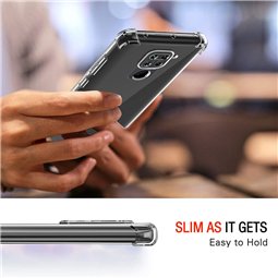 Techsuit - Silicone transparent antichoc - Xiaomi Redmi Note 9 / Redmi 10X 4G - Transparent
