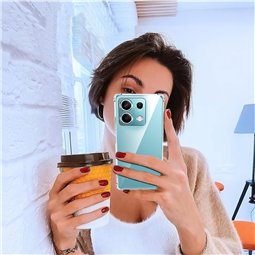 Techsuit - Silicone transparent antichoc - Xiaomi Redmi Note 13 5G - Transparent