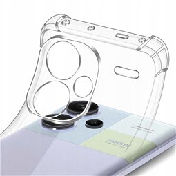 Techsuit - Silicone transparent antichoc - Xiaomi Redmi Note 13 Pro+ 5G - Transparent