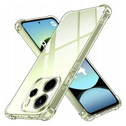 Techsuit - Silicone transparent antichoc - Xiaomi Redmi Note 14 4G - Transparent