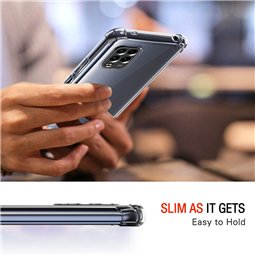 Techsuit - Silicone transparent antichoc - Xiaomi Mi 10 Lite - Transparent
