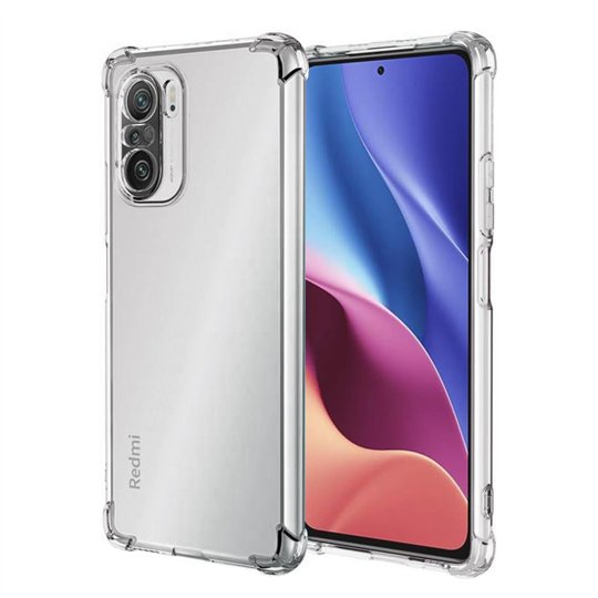 Techsuit - Silicone transparent antichoc - Xiaomi Mi 11i / Poco F3 - Transparent Techsuit - Silicone transparent antichoc - Xiaomi Mi 11i / Poco F3 - Transparent