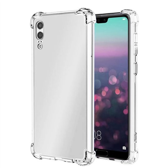 Techsuit - Silicone transparent antichoc - Huawei P20 - Transparent Techsuit - Silicone transparent antichoc - Huawei P20 - Transparent