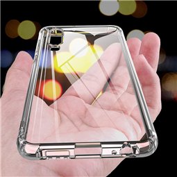 Techsuit - Silicone transparent antichoc - Huawei P30 - Transparent