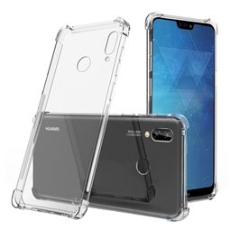 Techsuit - Silicone transparent antichoc - Huawei P20 Lite - Transparent