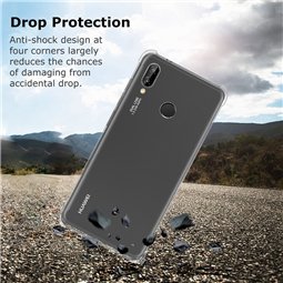 Techsuit - Silicone transparent antichoc - Huawei P20 Lite - Transparent