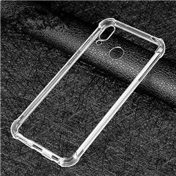 Techsuit - Silicone transparent antichoc - Huawei P20 Lite - Transparent