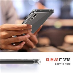 Techsuit - Silicone transparent antichoc - Huawei P20 Pro - Transparent