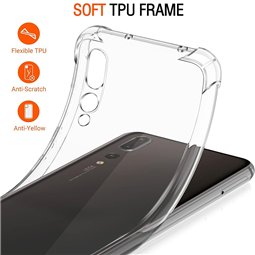 Techsuit - Silicone transparent antichoc - Huawei P20 Pro - Transparent