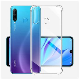 Techsuit - Silicone transparent antichoc - Huawei P30 Lite / P30 Lite New Edition - Transparent