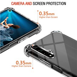 Techsuit - Silicone transparent antichoc - Huawei Nova 5T / Honor 20 - Transparent