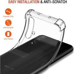 Techsuit - Silicone transparent antichoc - Huawei Nova 5T / Honor 20 - Transparent