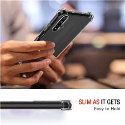 Techsuit - Silicone transparent antichoc - Huawei Nova 5T / Honor 20 - Transparent