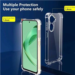 Techsuit - Silicone transparent antichoc - Huawei Nova 11 SE / 12 SE - Transparent