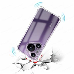 Techsuit - Silicone transparent antichoc - Huawei Pura 70 - Transparent