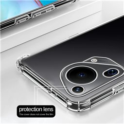 Techsuit - Silicone transparent antichoc - Huawei Pura 70 Ultra - Transparent