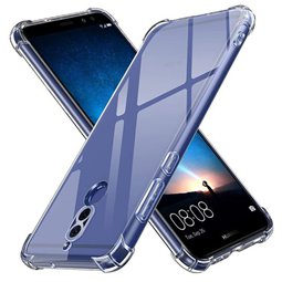 Techsuit - Silicone transparent antichoc - Huawei Mate 10 Lite - Transparent