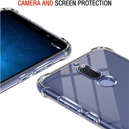 Techsuit - Silicone transparent antichoc - Huawei Mate 10 Lite - Transparent