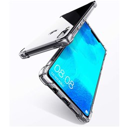 Techsuit - Silicone transparent antichoc - Huawei Mate 20 Pro - Transparent