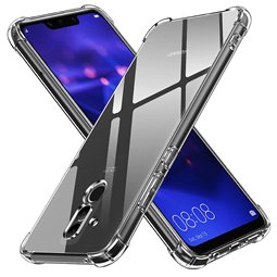 Techsuit - Silicone transparent antichoc - Huawei Mate 20 Lite - Transparent
