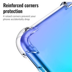 Techsuit - Silicone transparent antichoc - Huawei P Smart 2019 - Transparent