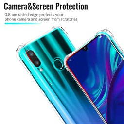 Techsuit - Silicone transparent antichoc - Huawei P Smart 2019 - Transparent