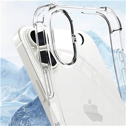 Techsuit - Silicone transparent antichoc  - iPhone 16 - Transparent