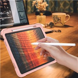 Techsuit - Coque robuste pour tablette TabShell + protection d'écran - iPad Air 11 (2024) / Air 11 (2025) - Noir