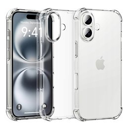 Pour Iphone - Silicone transparent antichoc - Techsuit - Transparent