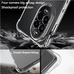 Pour Huawei - Silicone transparent antichoc - Techsuit - Transparent