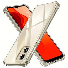 Pour Motorola - Silicone transparent antichoc - Techsuit - Transparent