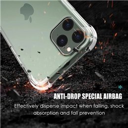 Pour OnePlus - Silicone transparent antichoc - Techsuit - Transparent