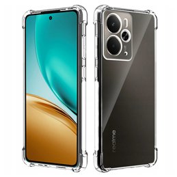 Pour Realme- Silicone transparent antichoc - Techsuit - Transparent
