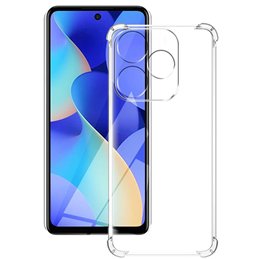 Pour Infinix - Silicone transparent antichoc - Techsuit - Transparent