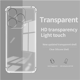 Pour Infinix - Silicone transparent antichoc - Techsuit - Transparent