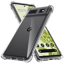 Pour Google Pixel - Silicone transparent antichoc - Techsuit - Transparent