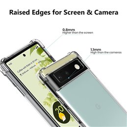 Pour Google Pixel - Silicone transparent antichoc - Techsuit - Transparent